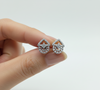 Stellar Drop Silver Studs