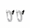 Butterfly Spark Hoops