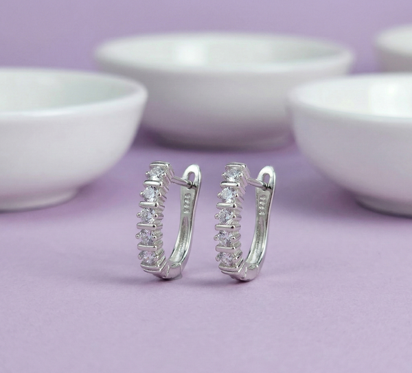 Stellar Shine Hoops