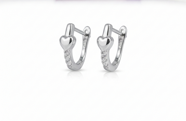 Sweetheart Glow Hoops