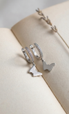 Flutter Charm Hoops