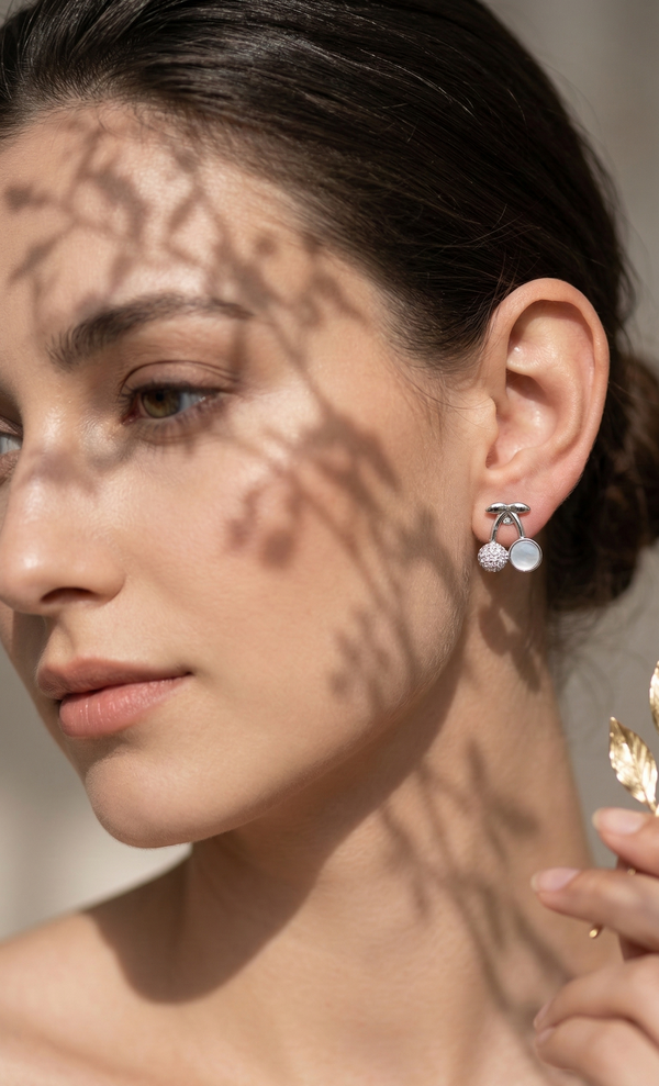 Cherry Spark Studs