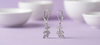 Celeste Leaf Drop Earrings